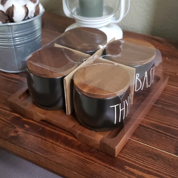 SOLD Rae Dunn Spice cellars - Picture 3 of 5